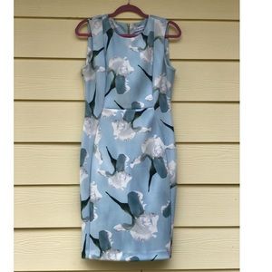Calvin Klein Blue Floral Dress